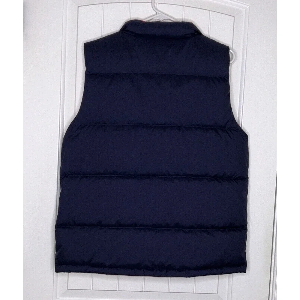 POLO RALPH LAUREN BOYS REVERSIBLE VEST DOWN JACKET 18-20XL PUFFER RED NAVY